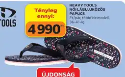 Auchan HEAVY TOOLS NŐI LÁBUJJKÖZÖS PAPUCS ajánlat