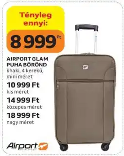 Auchan AIRPORT GLAM PUHA BŐRÖND ajánlat