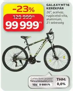 Auchan GALAXY MT16 KERÉKPÁR ajánlat