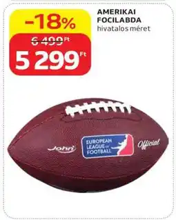 Auchan AMERIKAI FOCILABDA ajánlat