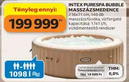 Auchan INTEX PureSpa Bubble Masszázsmedence ajánlat