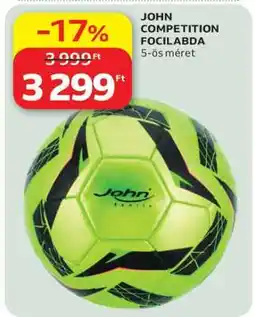 Auchan JOHN COMPETITION FOCILABDA ajánlat