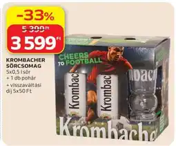 Auchan Krombacher Sőrcsomag ajánlat