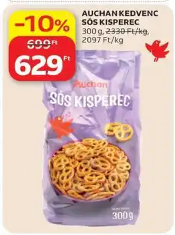 Auchan AUCHAN KEDVENC SÓS KISPEREC ajánlat