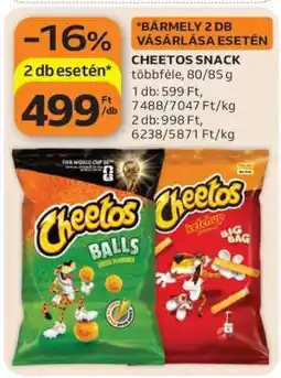 Auchan Cheetos snack ajánlat