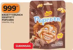Auchan KRUSTY KRUNCH ÍZESÍTETT POPCORN ajánlat