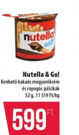 Coop Nutella & Go! ajánlat