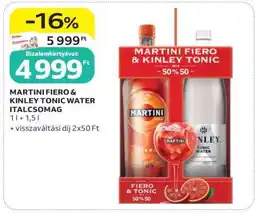 Auchan MARTINI FIERO & KINLEY TONIC WATER ITALCSOMAG ajánlat