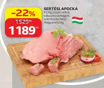 Auchan Sertéslapocka ajánlat