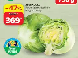 Auchan Jégsaláta ajánlat