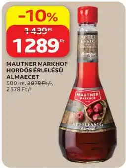 Auchan MAUTNER MARKHOF HORDÓS ÉRLELÉSŰ ALMAECET ajánlat