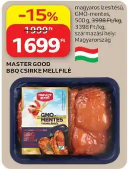 Auchan MASTER GOOD BBQ CSIRKE MELLFILÉ ajánlat