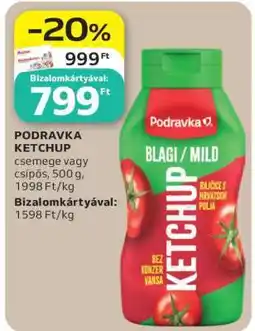 Auchan Podravka Ketchup ajánlat