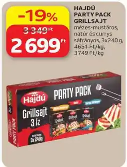 Auchan HAJDÚ PARTY PACK GRILLSAJT ajánlat