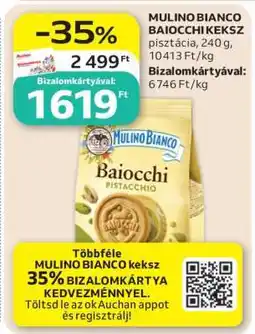 Auchan MULINO BIANCO BAIOCCHI KEKSZ ajánlat