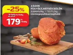 Auchan Zádor Füstölt Hátsó Csülök ajánlat
