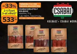 Auchan CSABAI SZELETELT KOLBÁSZ ajánlat
