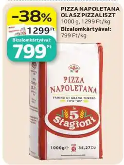 Auchan PIZZA NAPOLETANA OLASZ PIZZALISZT ajánlat