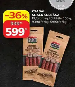 Auchan CSABAI SNACK KOLBÁSZ ajánlat