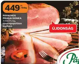 Auchan Pápai Hús Prágai Sonka ajánlat
