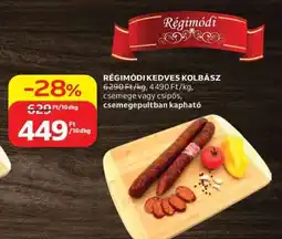 Auchan Régimódi Kedves Kolbász ajánlat