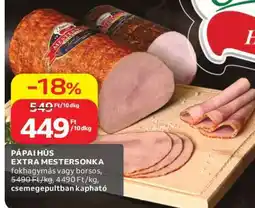 Auchan Pápai Hús Extra Mestersonka ajánlat