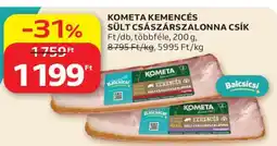 Auchan Kometa Kemencés sült császárszalonna csík ajánlat