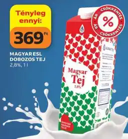 Auchan MAGYAR ESL DOBOZOS TEJ ajánlat
