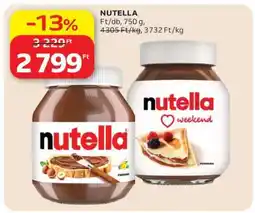 Auchan Nutella ajánlat
