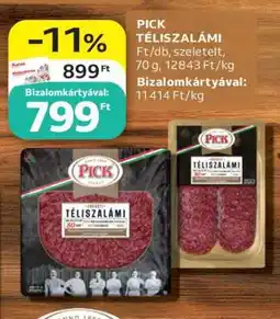 Auchan PICK Téliszalámi ajánlat