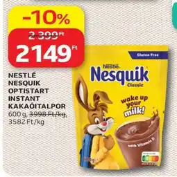 Auchan NESTLÉ NESQUIK OPTISTART INSTANT KAKAÓITALPOR ajánlat