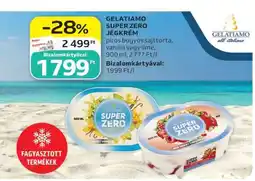 Auchan Gelatiamo Super Zero jégkrém ajánlat