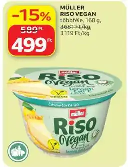 Auchan Müller Riso Vegan ajánlat