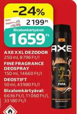 Auchan AXE XXL DEZODOR ajánlat