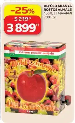 Auchan ALFÖLD ARANYA ROSTOS ALMALÉ ajánlat