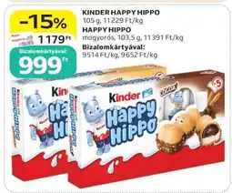 Auchan KINDER Happy Hippo ajánlat