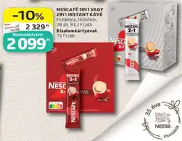 Auchan NESCAFÉ 3IN1 VAGY 2IN1 INSTANT KÁVÉ ajánlat