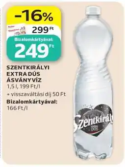 Auchan Szentkirályi Extra Dús Ásványvíz ajánlat