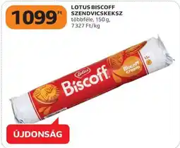 Auchan LOTUS BISCOFF SZENDVICSKEKSZ ajánlat