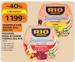 Auchan RIO MARE Insalatissime tonhalsaláta ajánlat