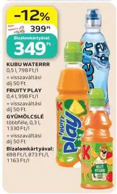 Auchan Kubu Waterrr ajánlat