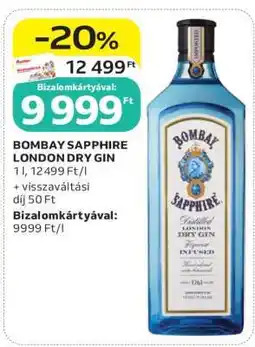 Auchan BOMBAY SAPPHIRE London Dry Gin ajánlat