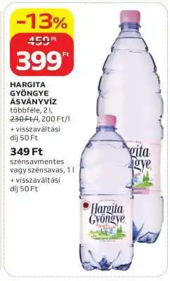 Auchan Hargita Gyöngye Ásványvíz ajánlat