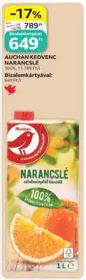 Auchan AUCHAN KEDVENC NARANCSLÉ ajánlat