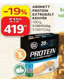 Auchan Abonett Protein Extrudált Kenyér ajánlat