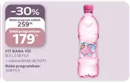 Auchan FIT BABA VÍZ ajánlat