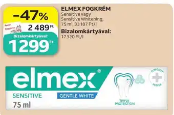 Auchan ELMEX FOGKRÉM ajánlat