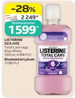 Auchan LISTERINE Szájvíz ajánlat