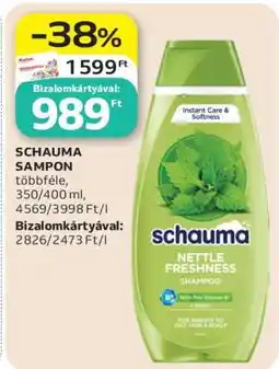 Auchan SCHAUMA Sampon ajánlat