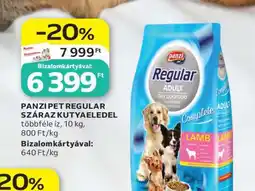 Auchan PANZI PET REGULAR SZÁRAZ KUTYAELEDEL ajánlat